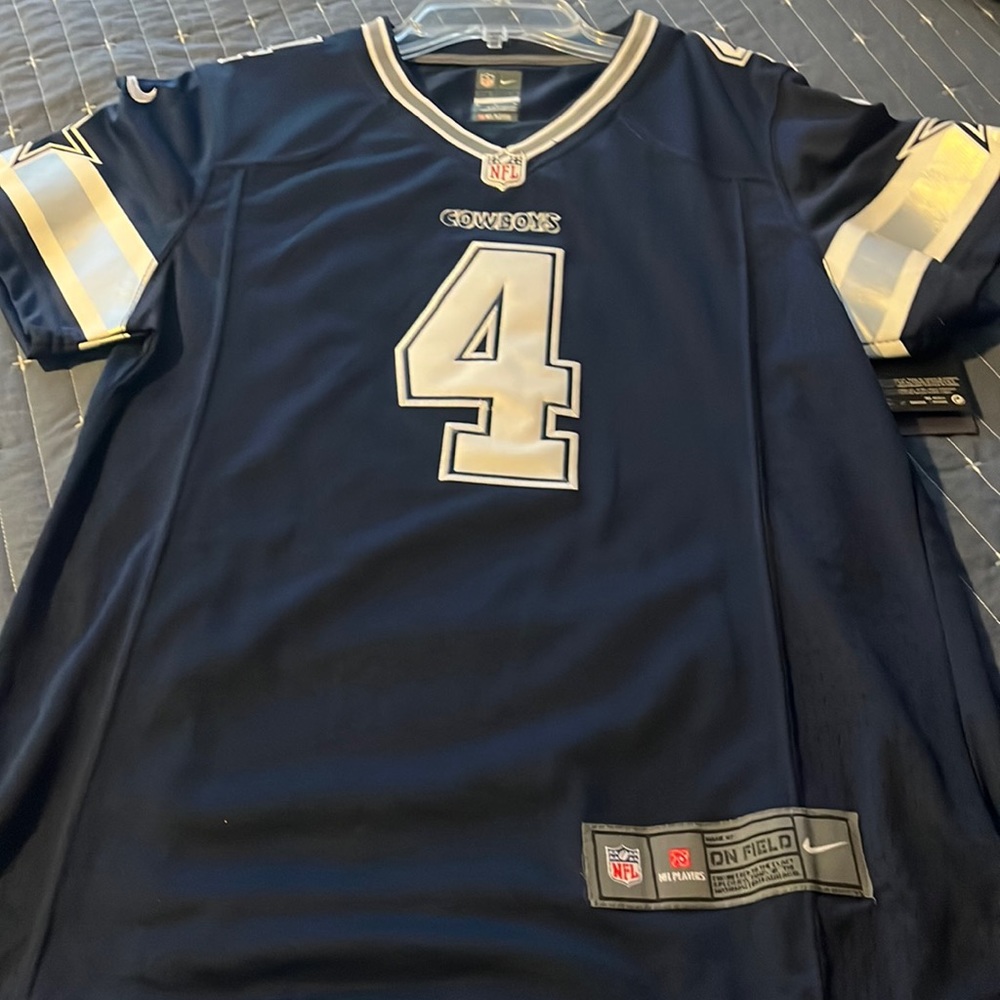Cowboys Prescott Jersey official nfl